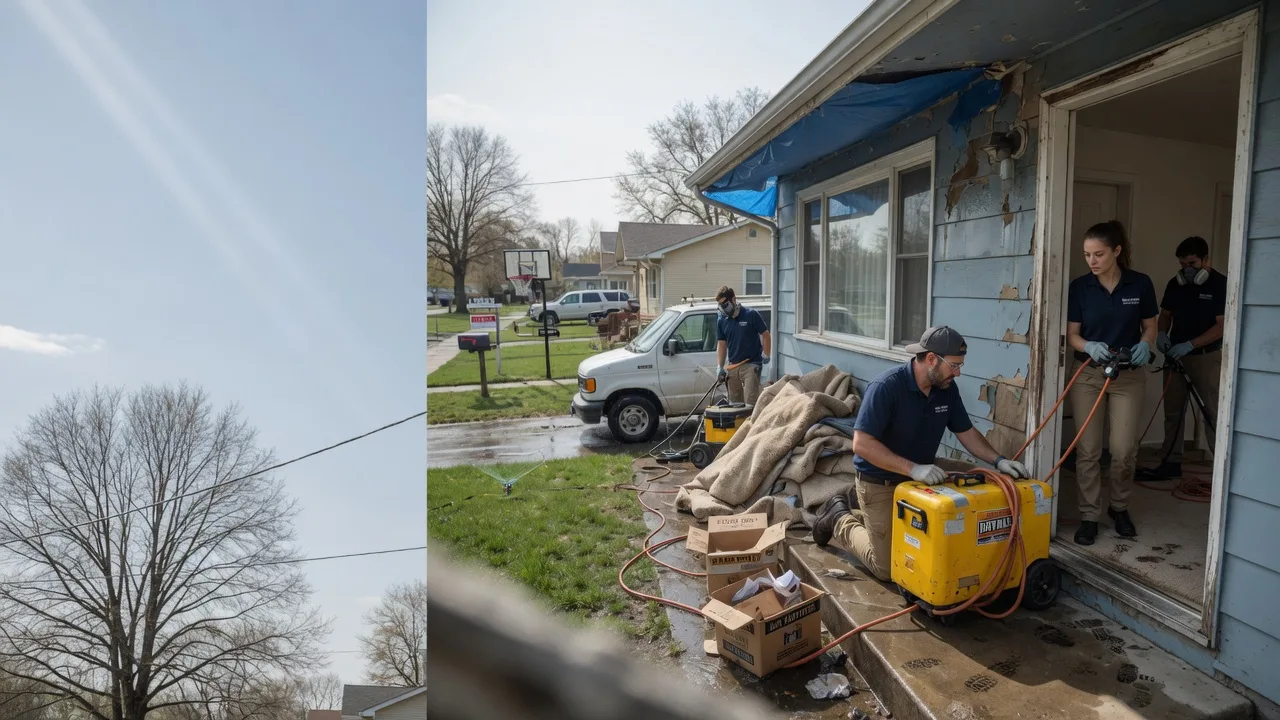 Basement Flood Cleanup in Harshaw, WI near me